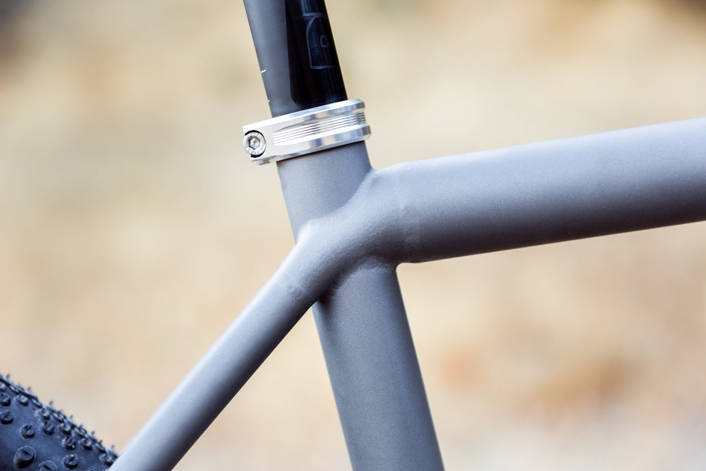 Neuhaus Metalworks Epyon Custom Titanium Gravel Bike - 3D printed yoke