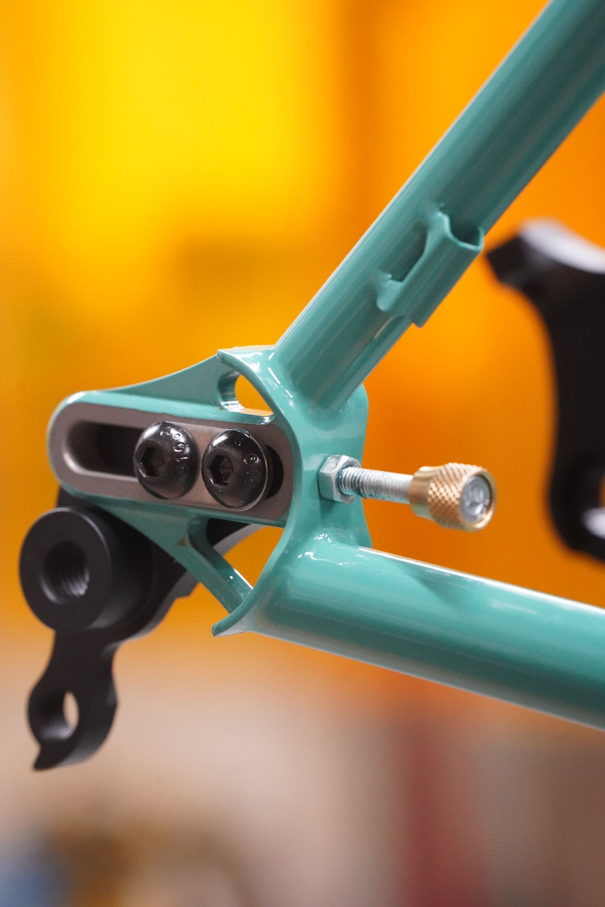 Neuhaus bicycle frame - Dropout closeup