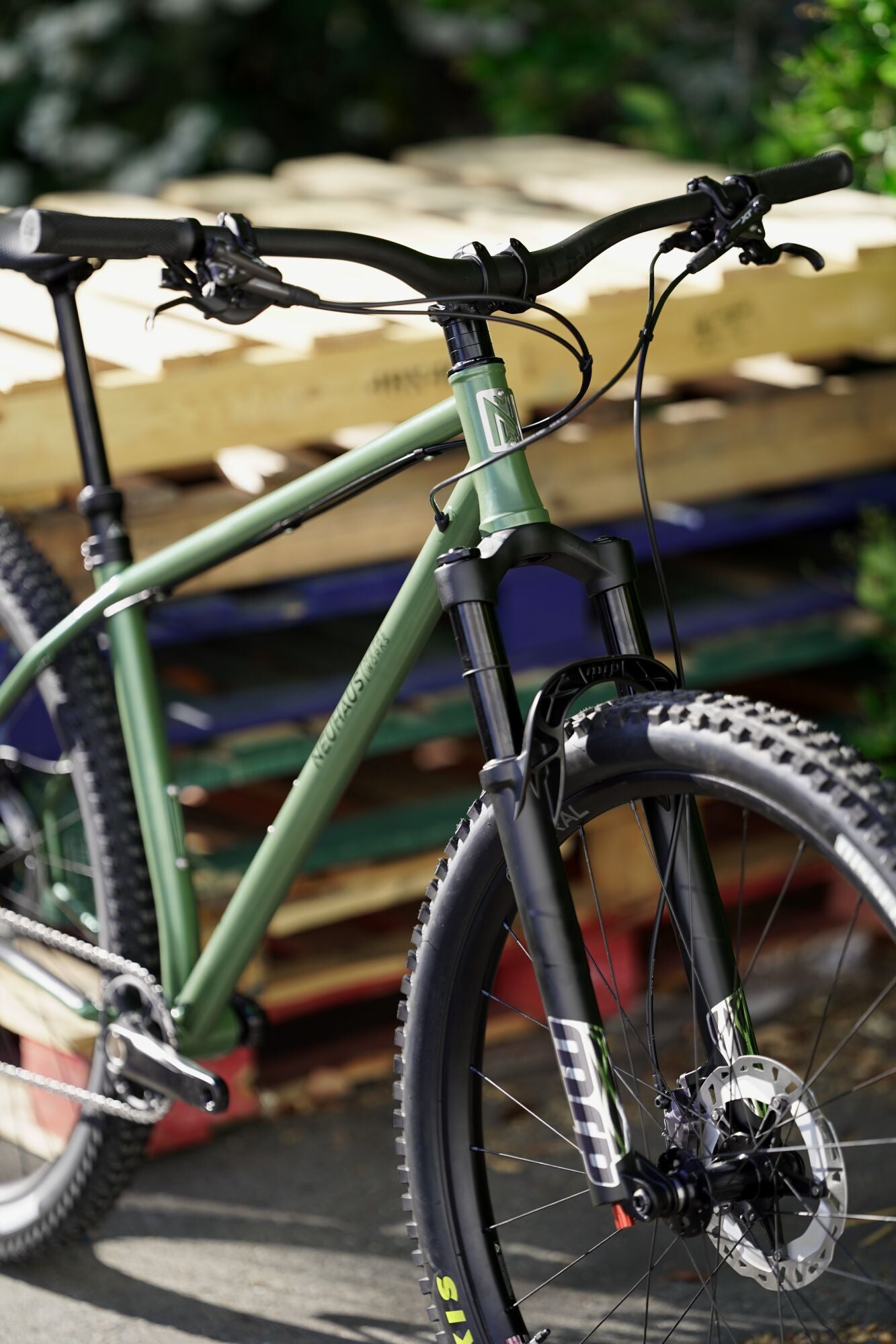 Neuhaus Metalworks Custom Steel Frame MTB Hummingbird